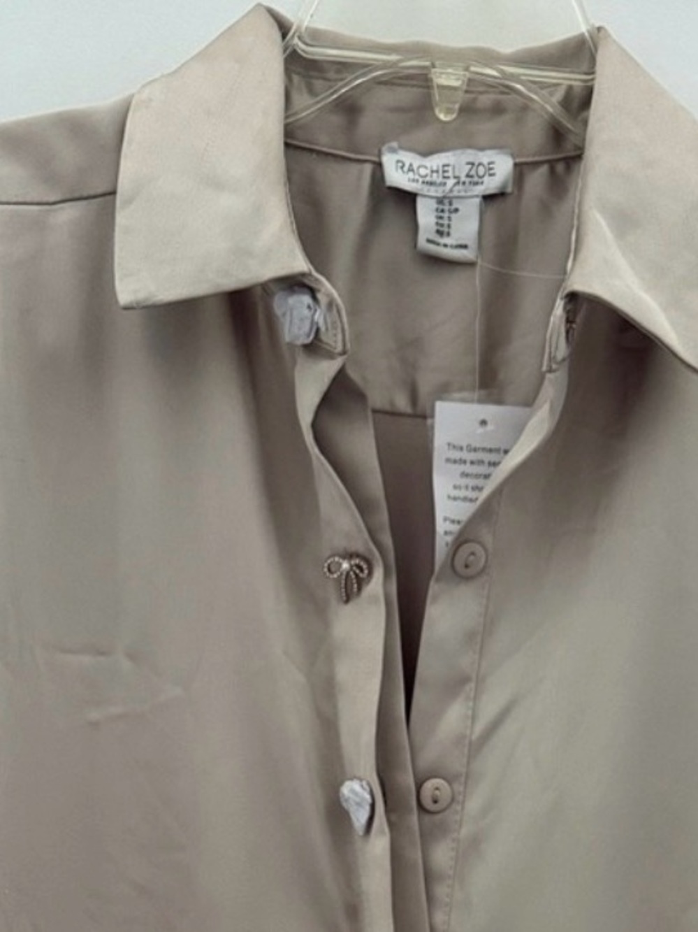 Rachel Zoe bows blouse